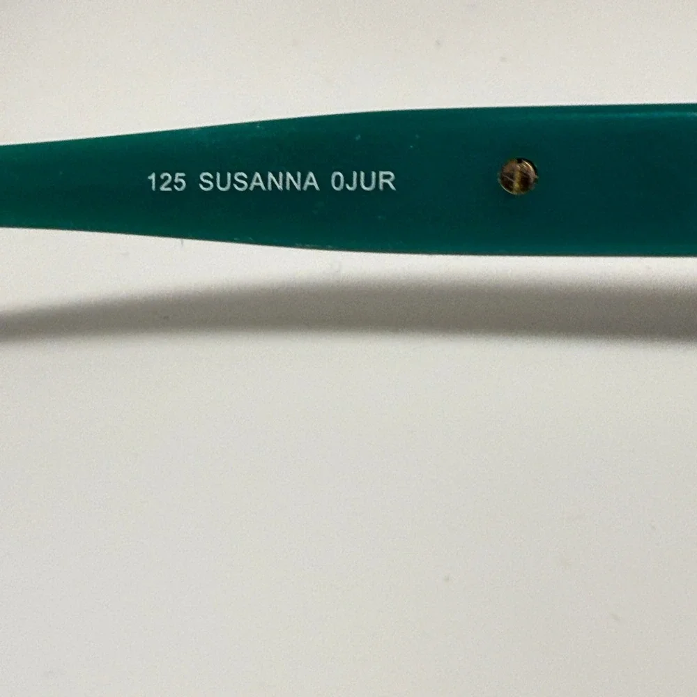 Kate Spade Susanna 0JUR Eyeglasses Frames Brown Teal Rectangular‎ Women 125 0JUR